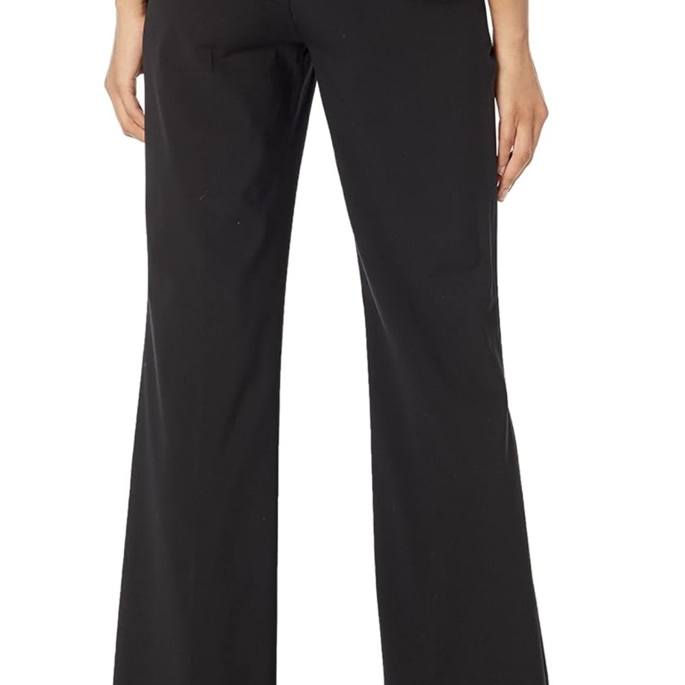 Theory Black Wide-Leg Pants